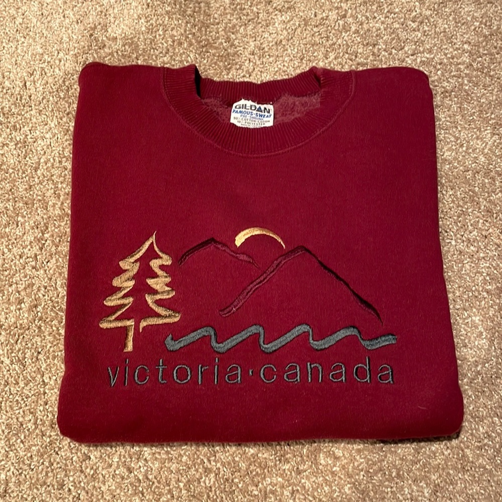 Gently Worn Victoria Canada Sweatshirt